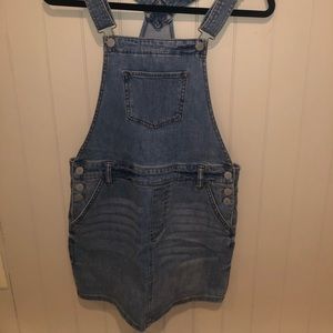 Jean overalls (skirt)